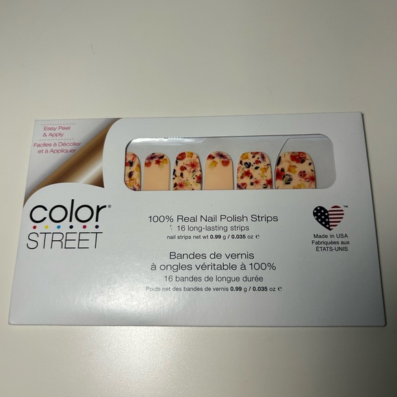 Color Street Good Impressions Vibrant Floral Nail Strips - Picture 2 of 5